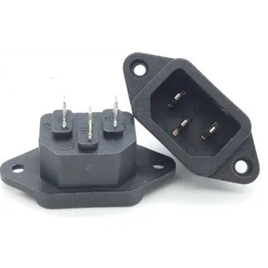 AC-04 3Pin Power Socket 10A 250V