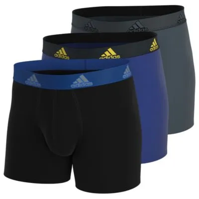 adidas Men's Performance 3-Pack Trunk