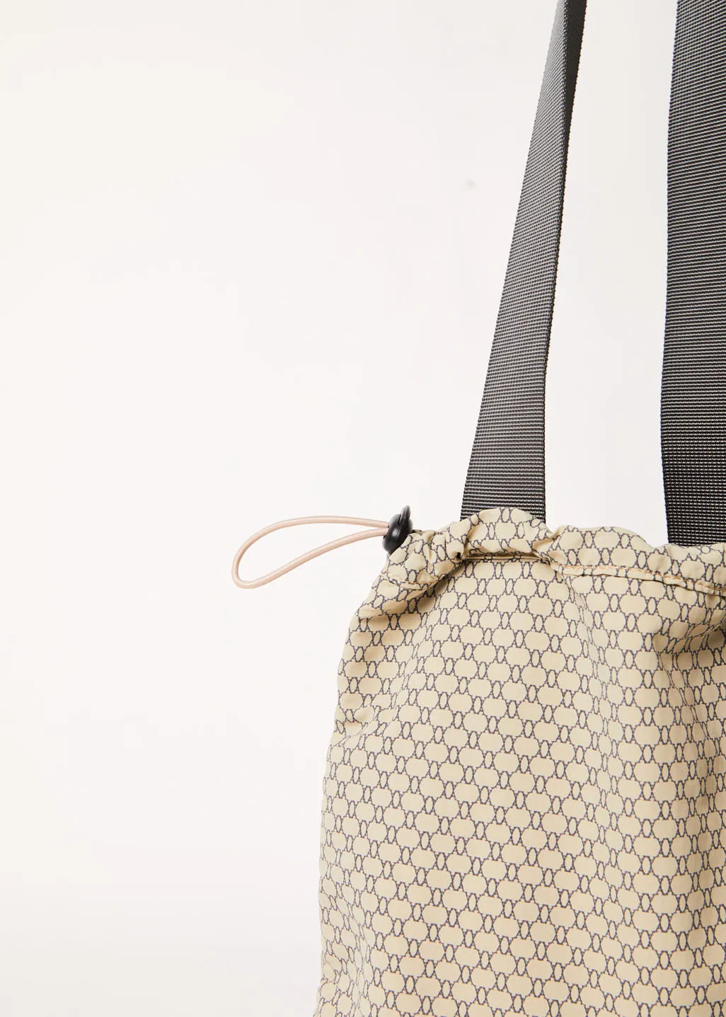 Afends Unisex Anthology - Recycled Spray Tote Bag - Cement