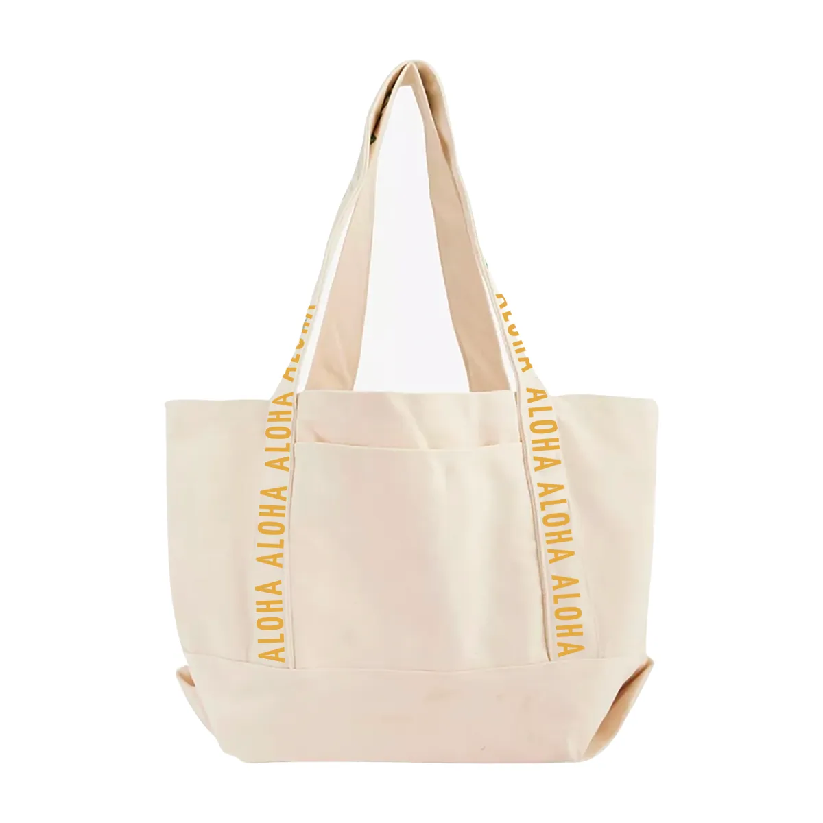 Aloha Strap Tote, Yellow