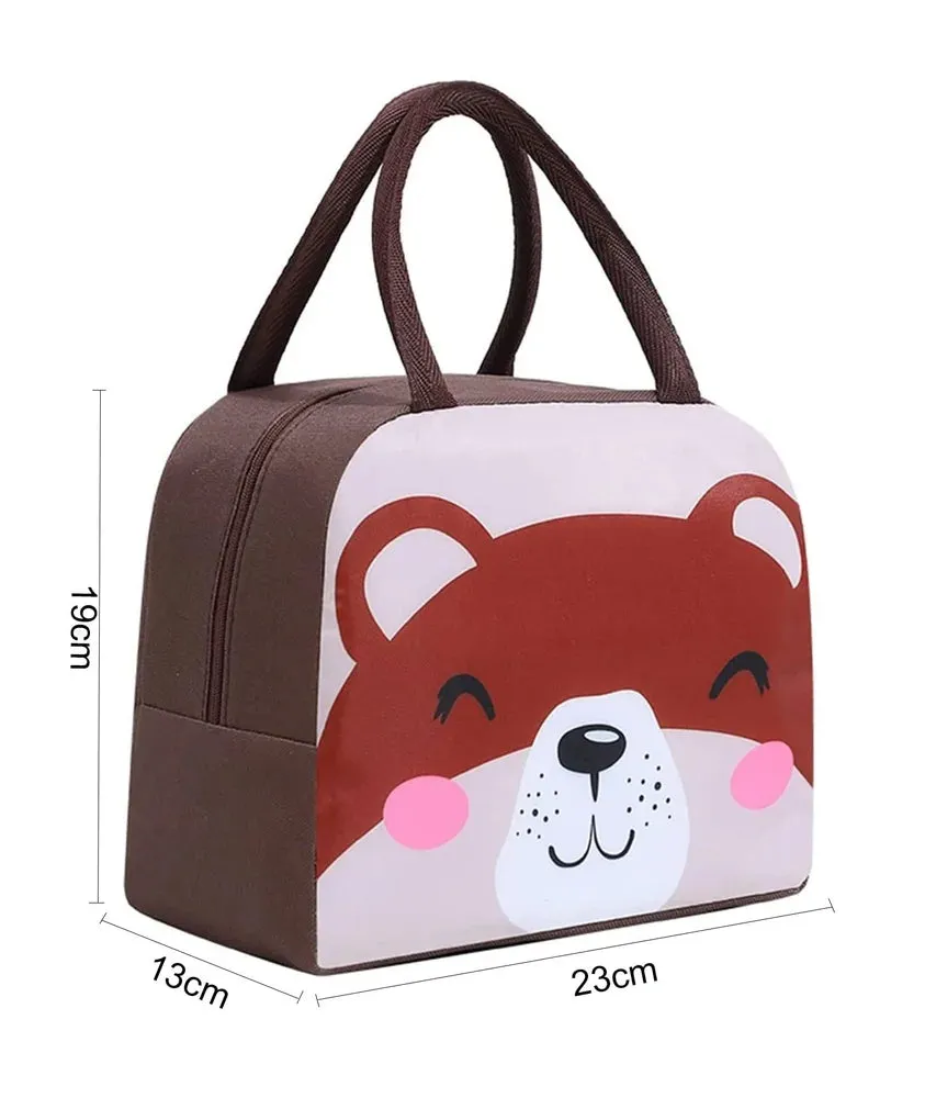 Aluminum foil thick thermal insulation bag for kids (Bear) 1 pc