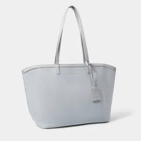 AMALFI CANVAS TOTE BAG | Dusty Blue