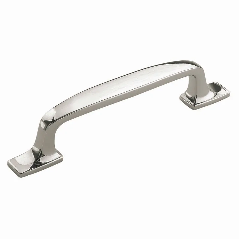 Amerock Highland Ridge Collection Pull Polished Nickel 1 pk