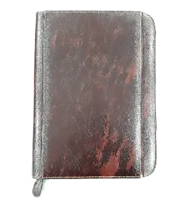 AMS-RM-356 - Marble Brown Zipped folder