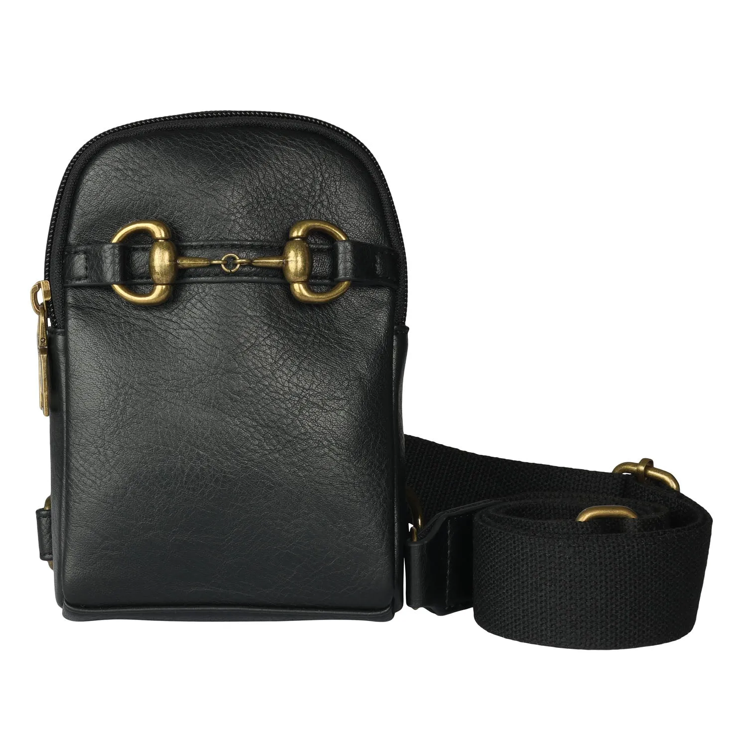 AWST Int'l Snaffle Bit Crossbody Phone Bag