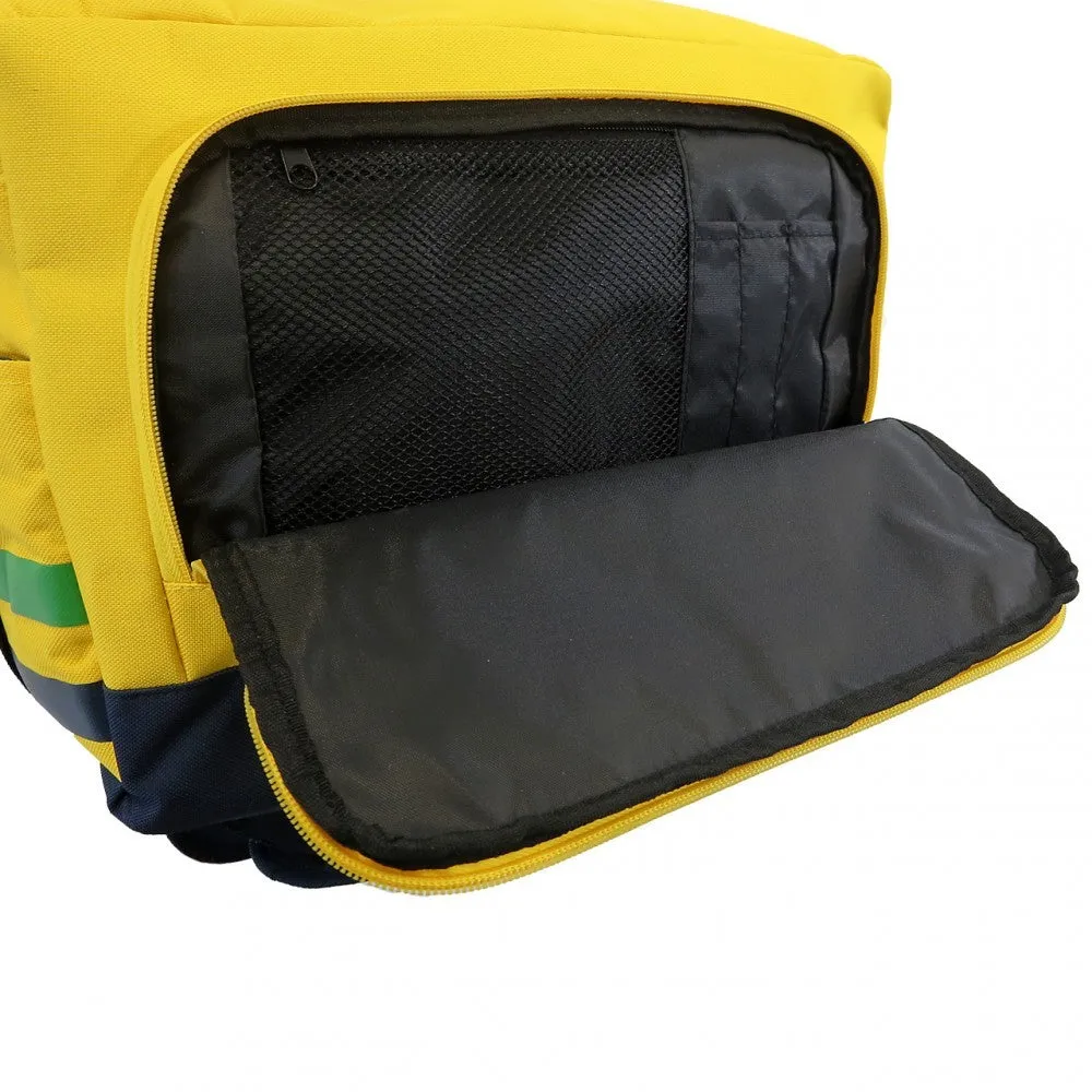 Ayrton Senna Messenger Bag, Racing, 31x35x10 cm, Yellow, 2015