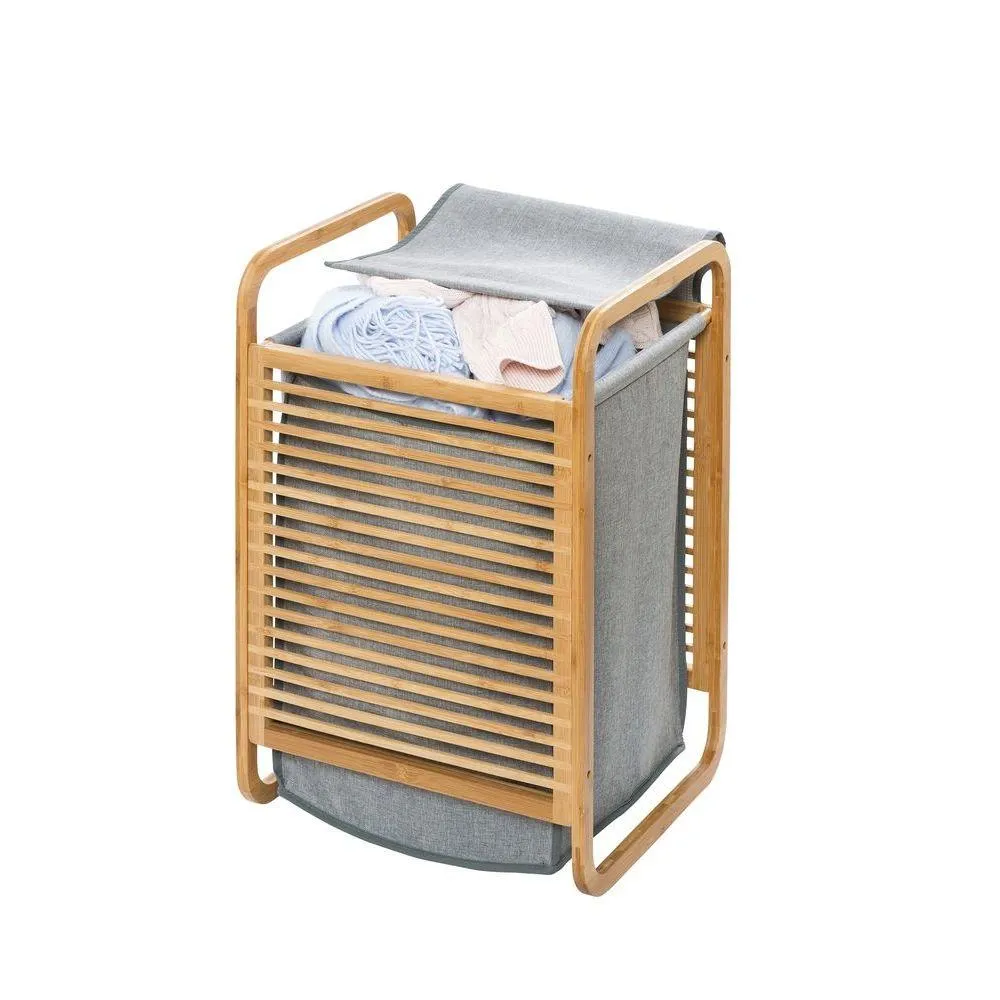 Bahari Bamboo Laundry Hamper