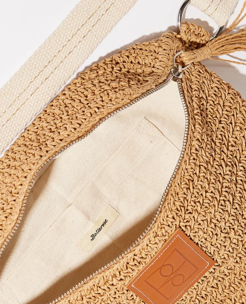 Bellerose Kosie Natural Jute Bumbag