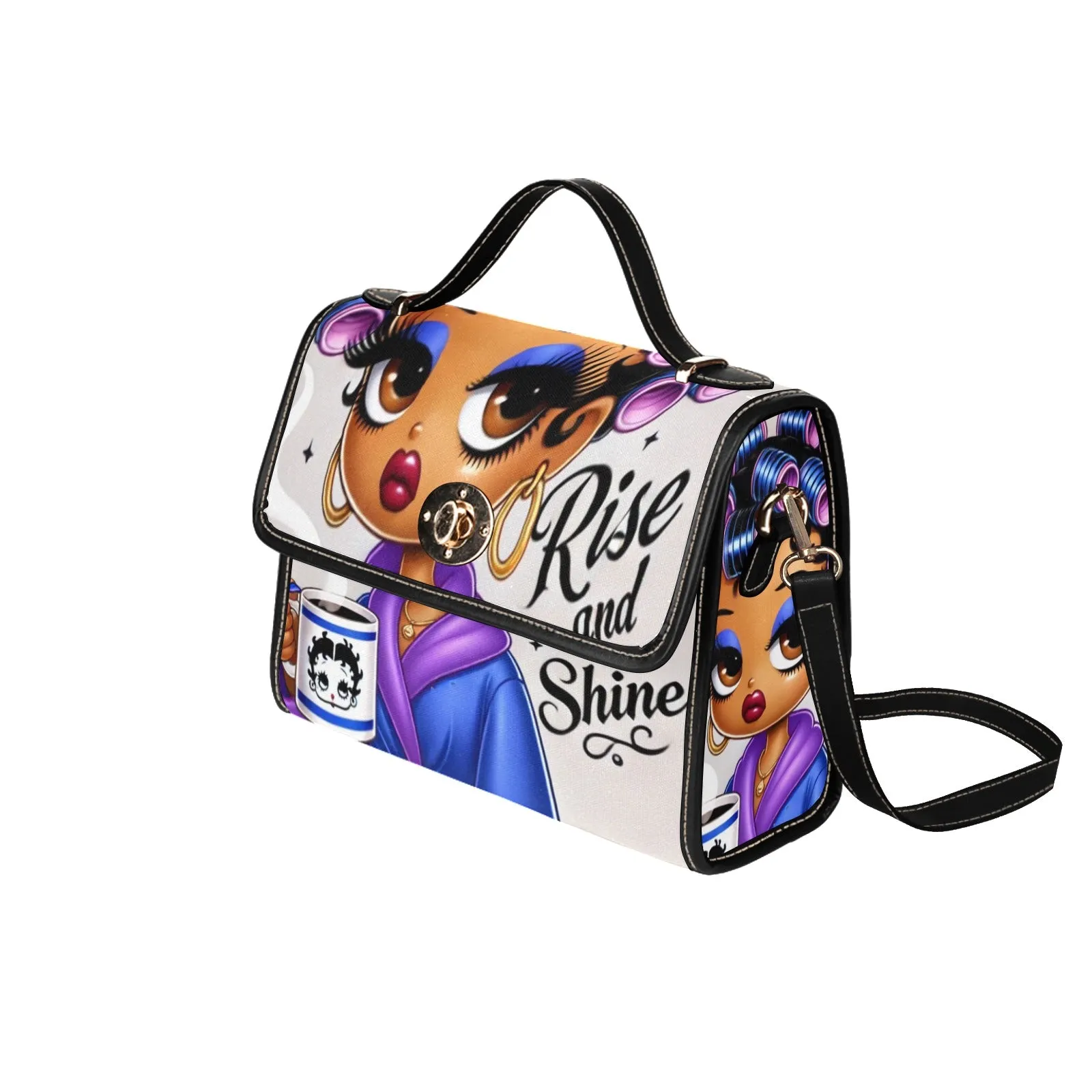 Betty Boop Rise and Shine Canvas Handbag