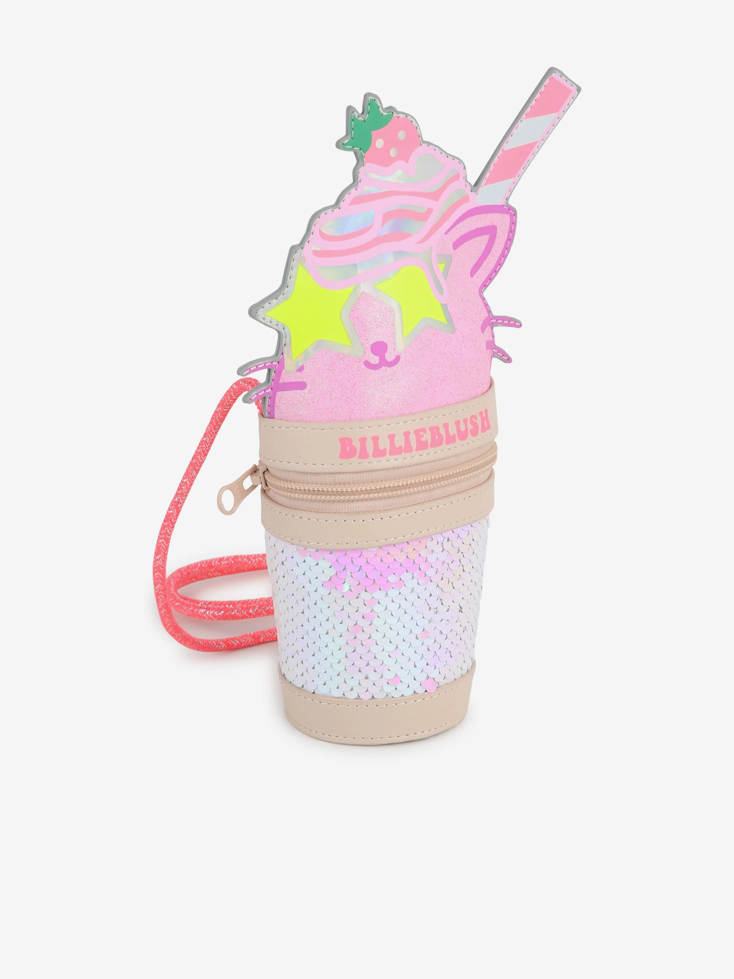 Billieblush Girls Cat And Ice Cream Bag in Pink (23.5cm)