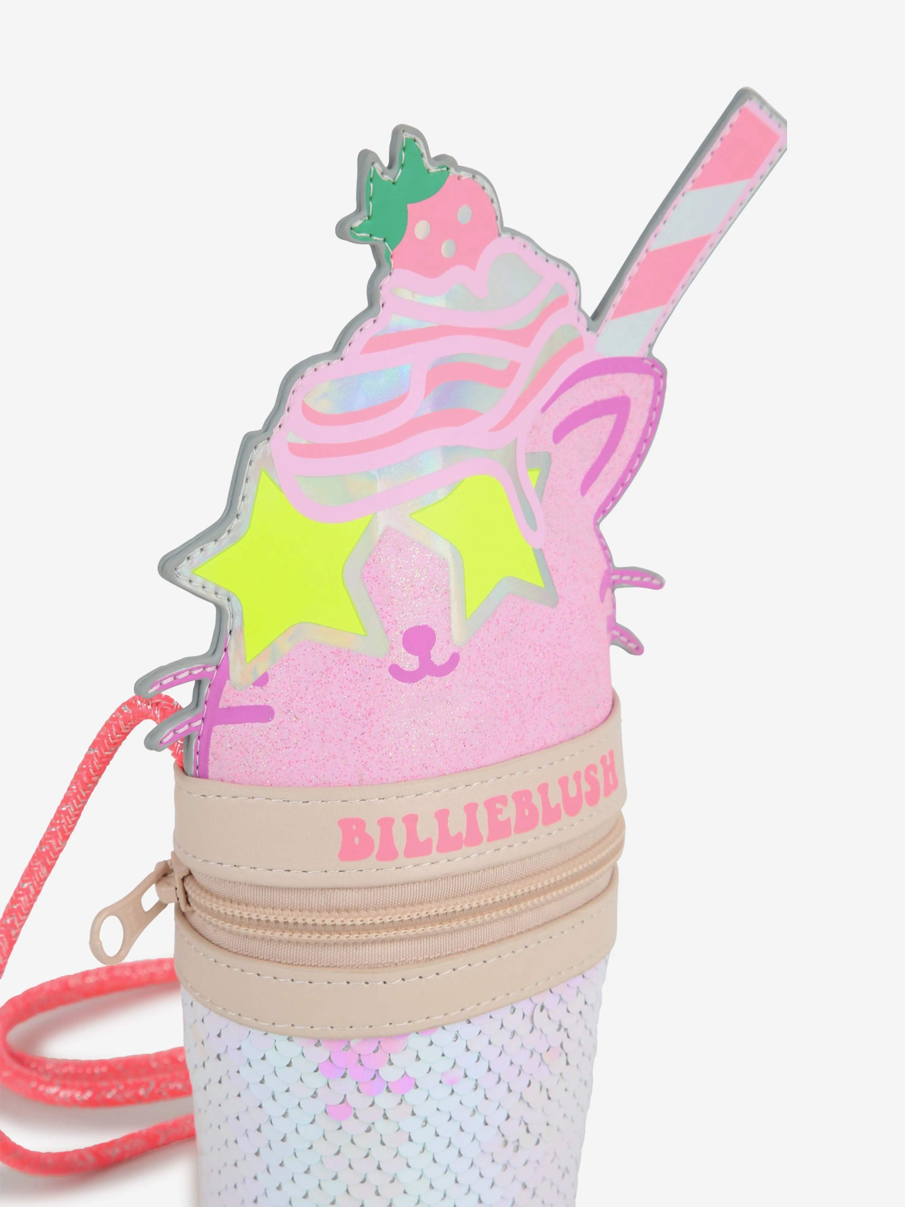 Billieblush Girls Cat And Ice Cream Bag in Pink (23.5cm)