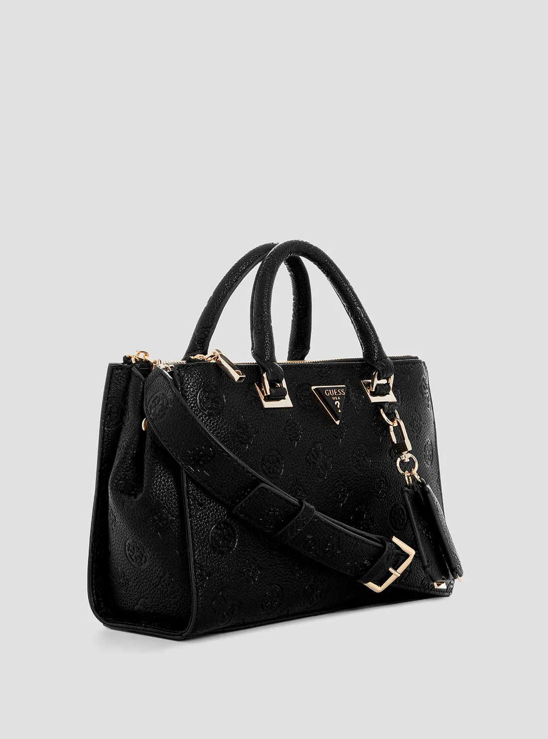 Black Cresidia Status Satchel Bag