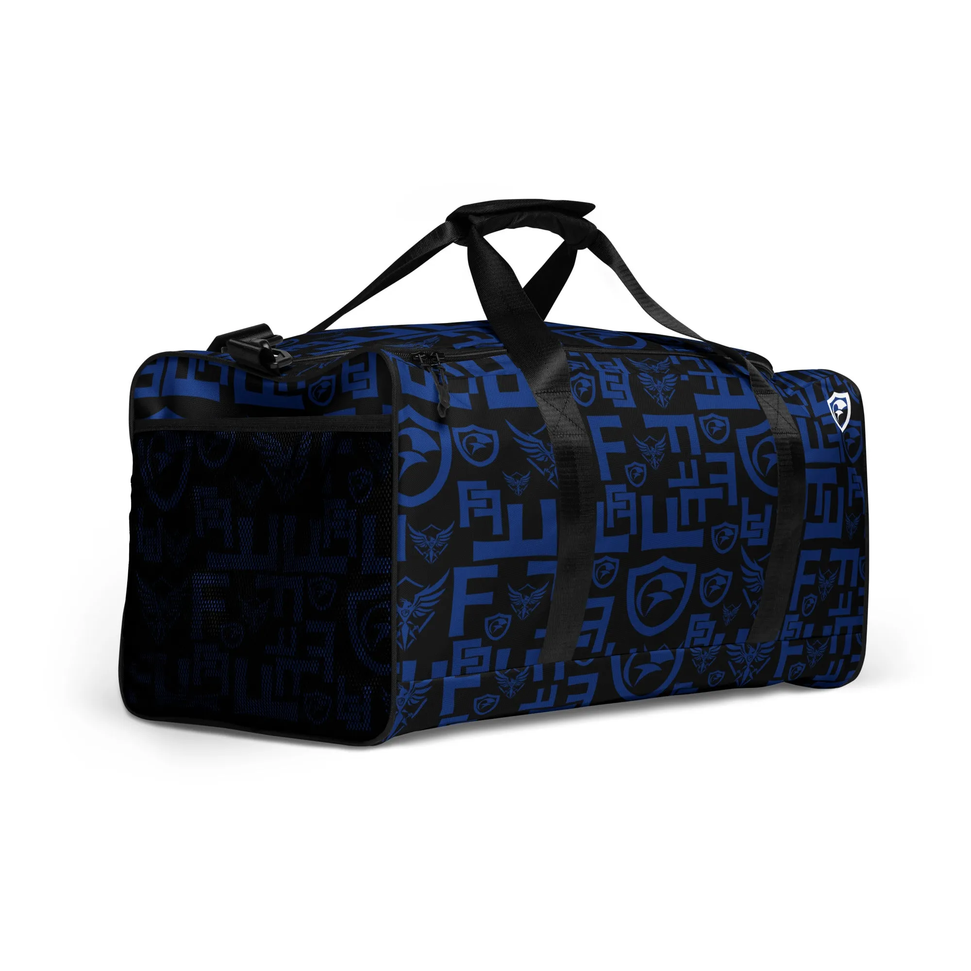 Blue Art Duffle bag