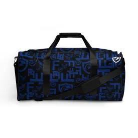 Blue Art Duffle bag