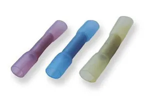 Blue Heat Shrink Butt Connectors with Adhesive Lining