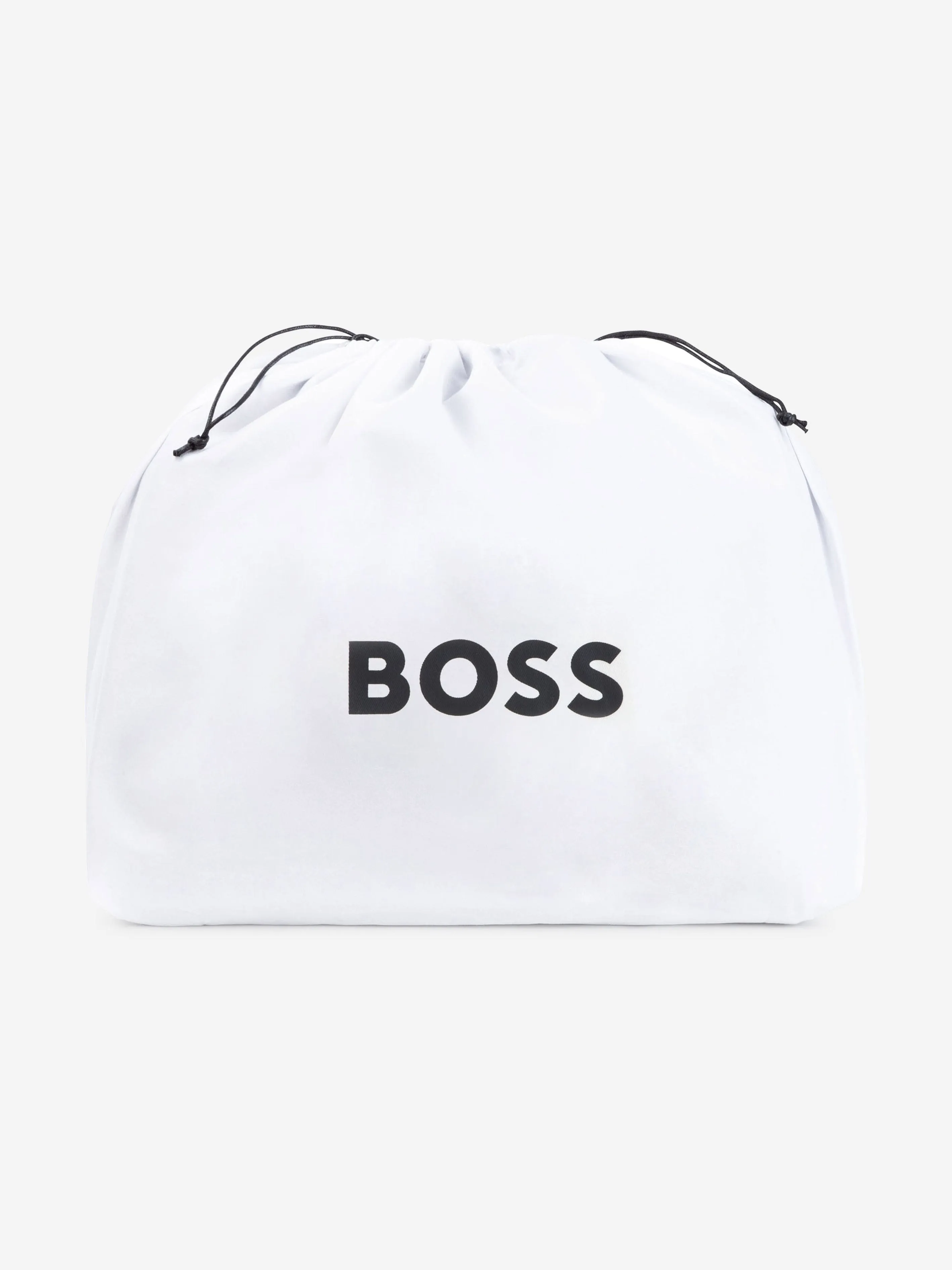 BOSS Baby Striped Logo Changing Bag in Black (39cm)