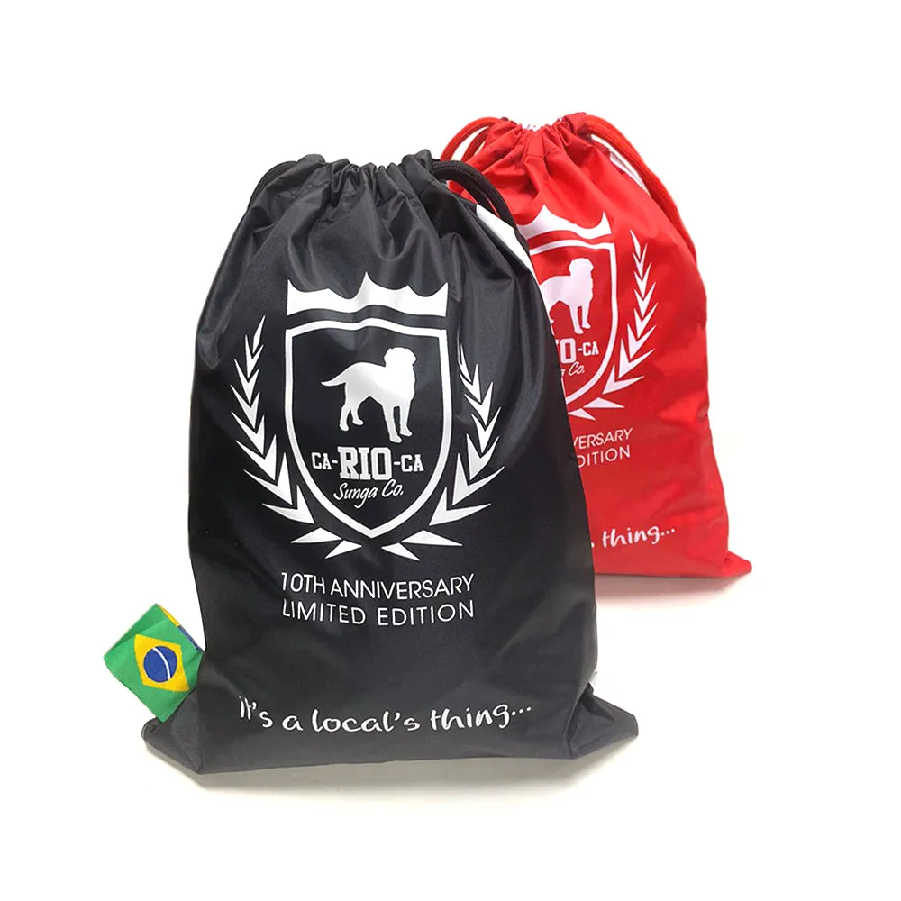 CA-RIO-CA Sunga Co. Crest & Logotipo Travel Bag - Limited Edition - 10th Anniversary Celebration Travel Bag