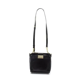 Calvin Klein Full Grain Shoulder Bags Leather Black Colour For Women