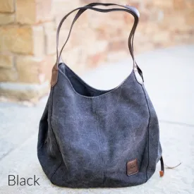 Canvas Hobo Bag