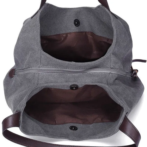 Canvas Hobo Bag