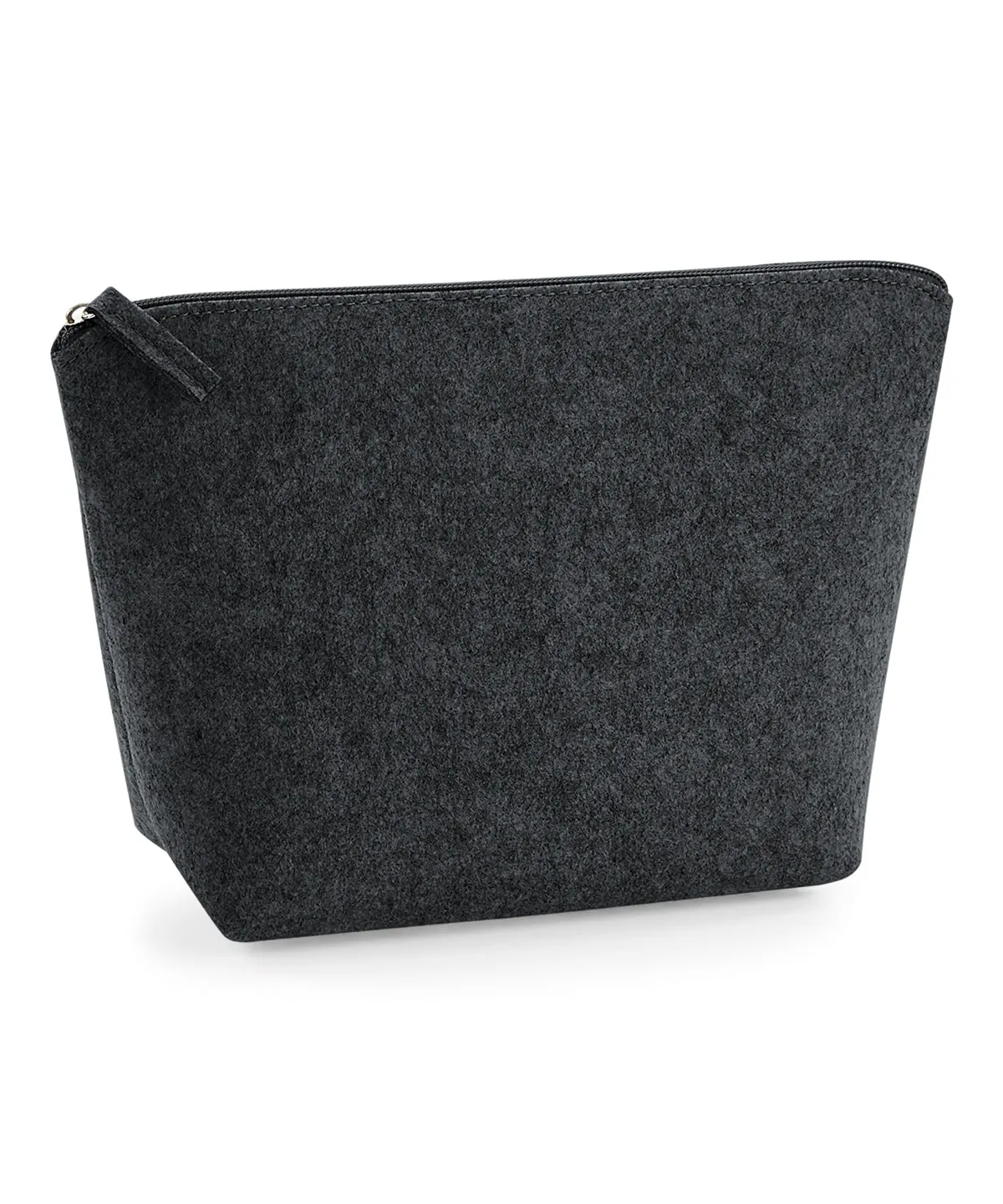 Charcoal Melange - Felt accessory bag