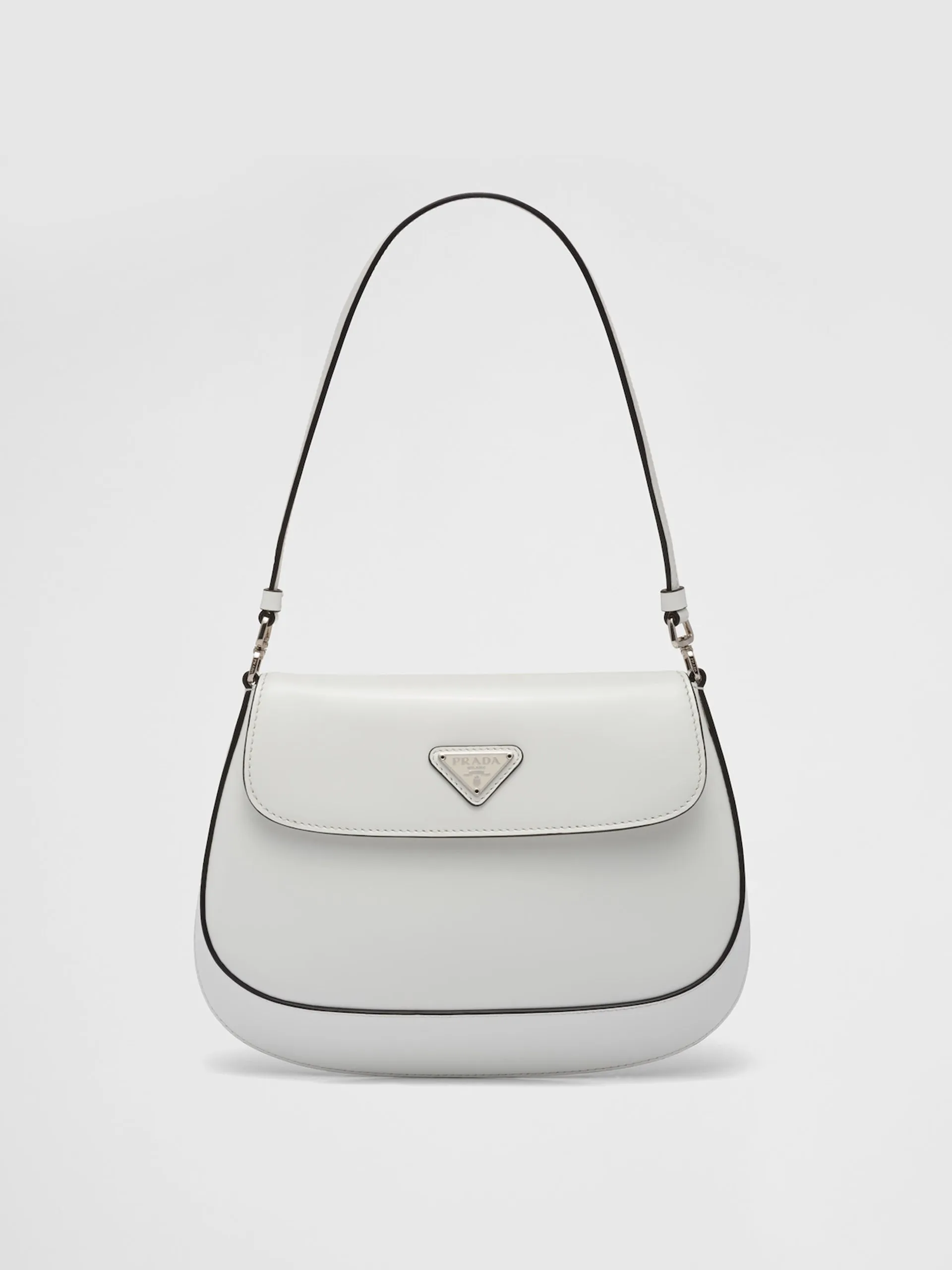 Cleo brushed leather shoulder bag