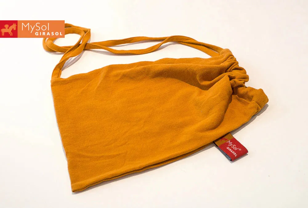 Colorado Mustard Yellow Storage Bag by Girasol