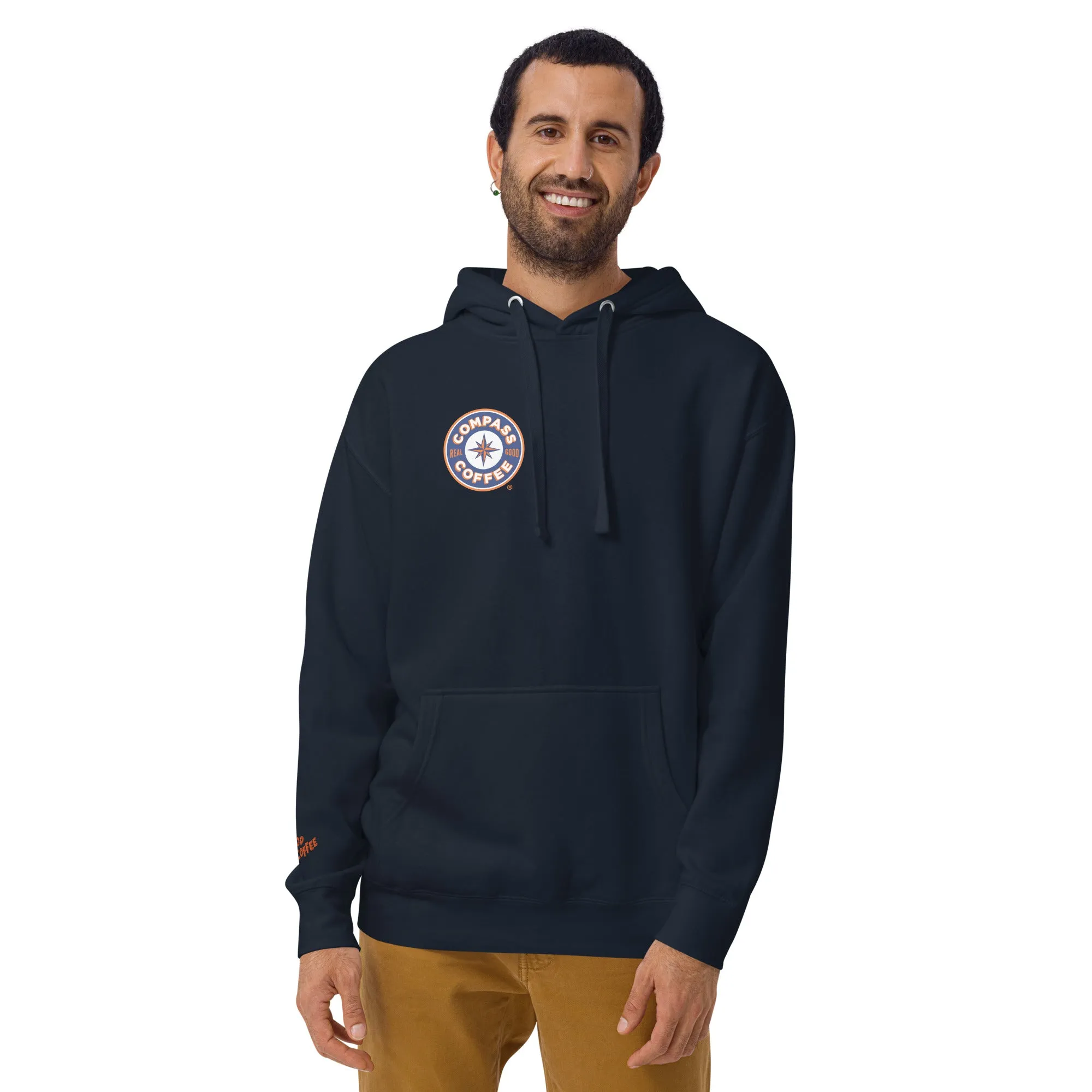 Compass Coffee Hoodie