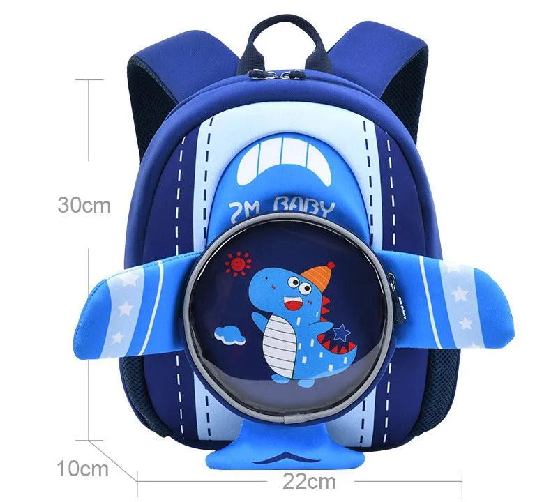 Cute 3D Cartoon Kindergarten Schoolbag for Boys & Girls