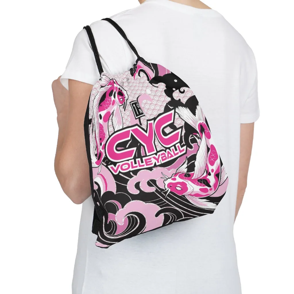 CYC Koi Volleyball Outdoor Drawstring Bag