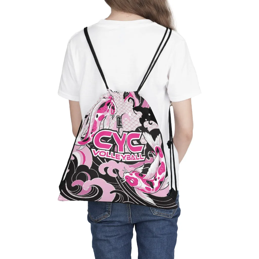 CYC Koi Volleyball Outdoor Drawstring Bag