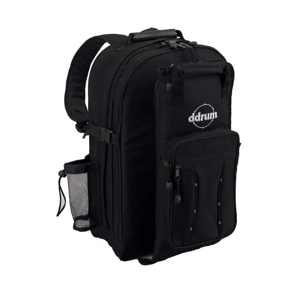 ddrum Stikpak Backpack with Zip Off Stick Bag - Black DDSTIKPAK