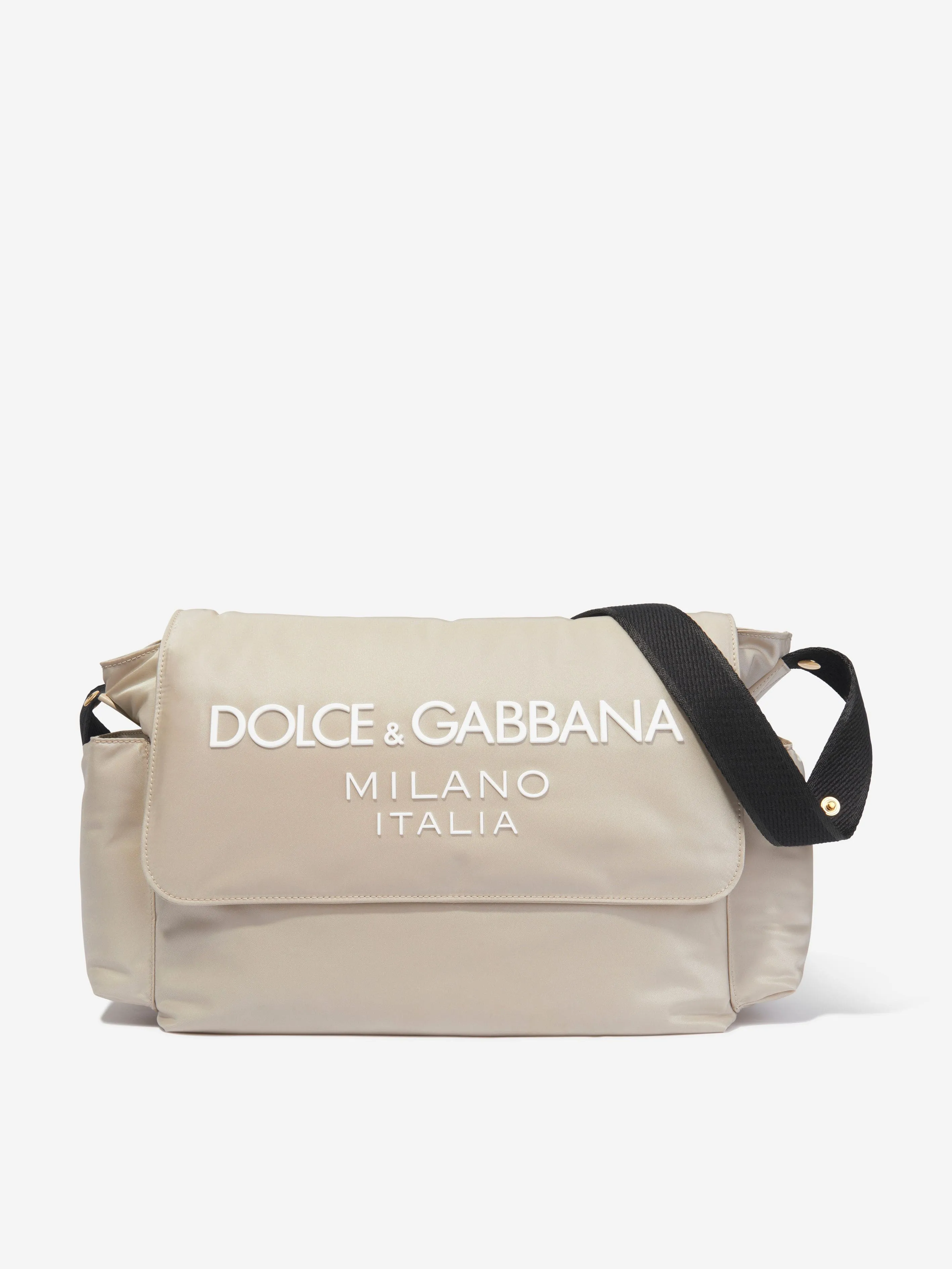 Dolce & Gabbana Baby Logo Changing Bag in Beige (42.5cm)