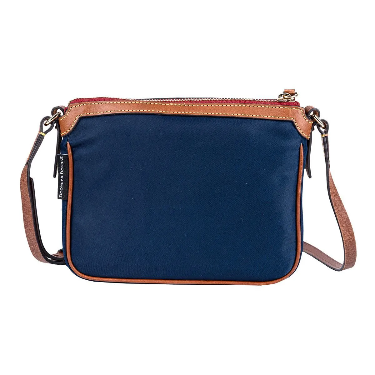 Dooney & Bourke Wayfarer East West Pocket Shoulder Bags Nylon Fabric Blue Colour For Women