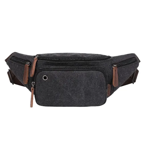 Eagle Canvas Men's Waist Bag for Travel