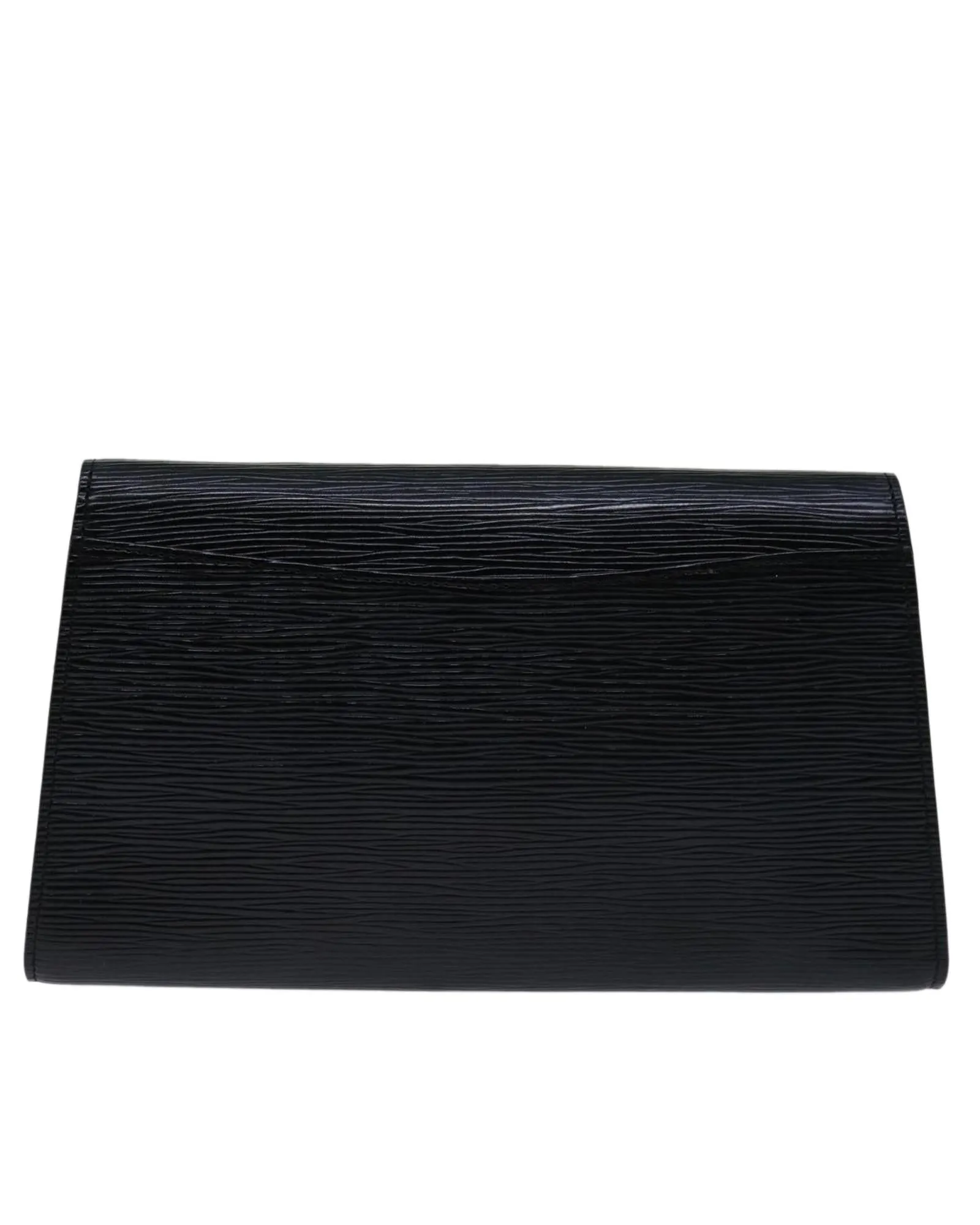 Epi Leather Art Deco Clutch Bag with Scratches and Rubbing Made in France