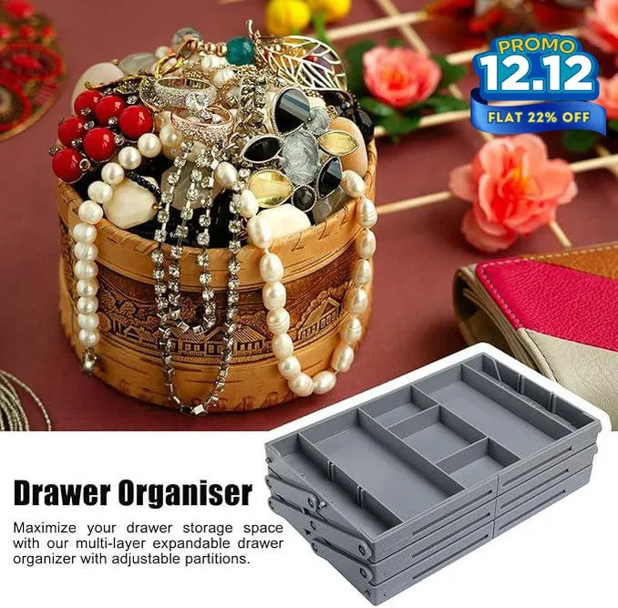 Expandable Drawer Organizer Trays