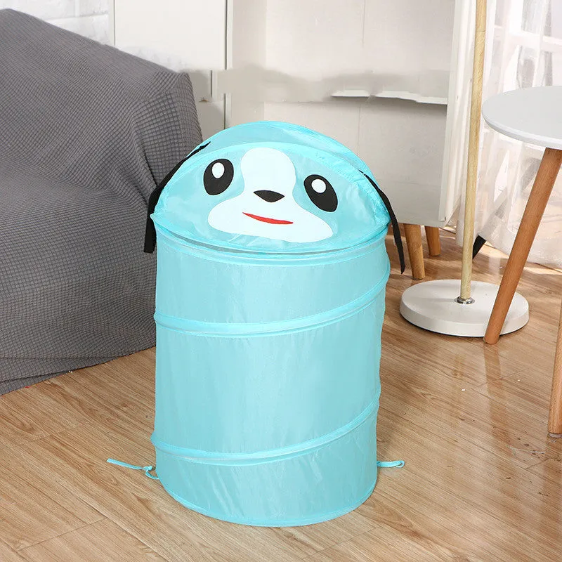 Foldable Dirty Clothes Hamper Children's Toy Storage Bag