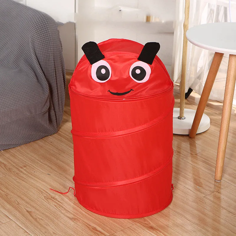 Foldable Dirty Clothes Hamper Children's Toy Storage Bag