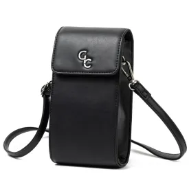 Galway Crystal Fashion Mini Crossbody - Black