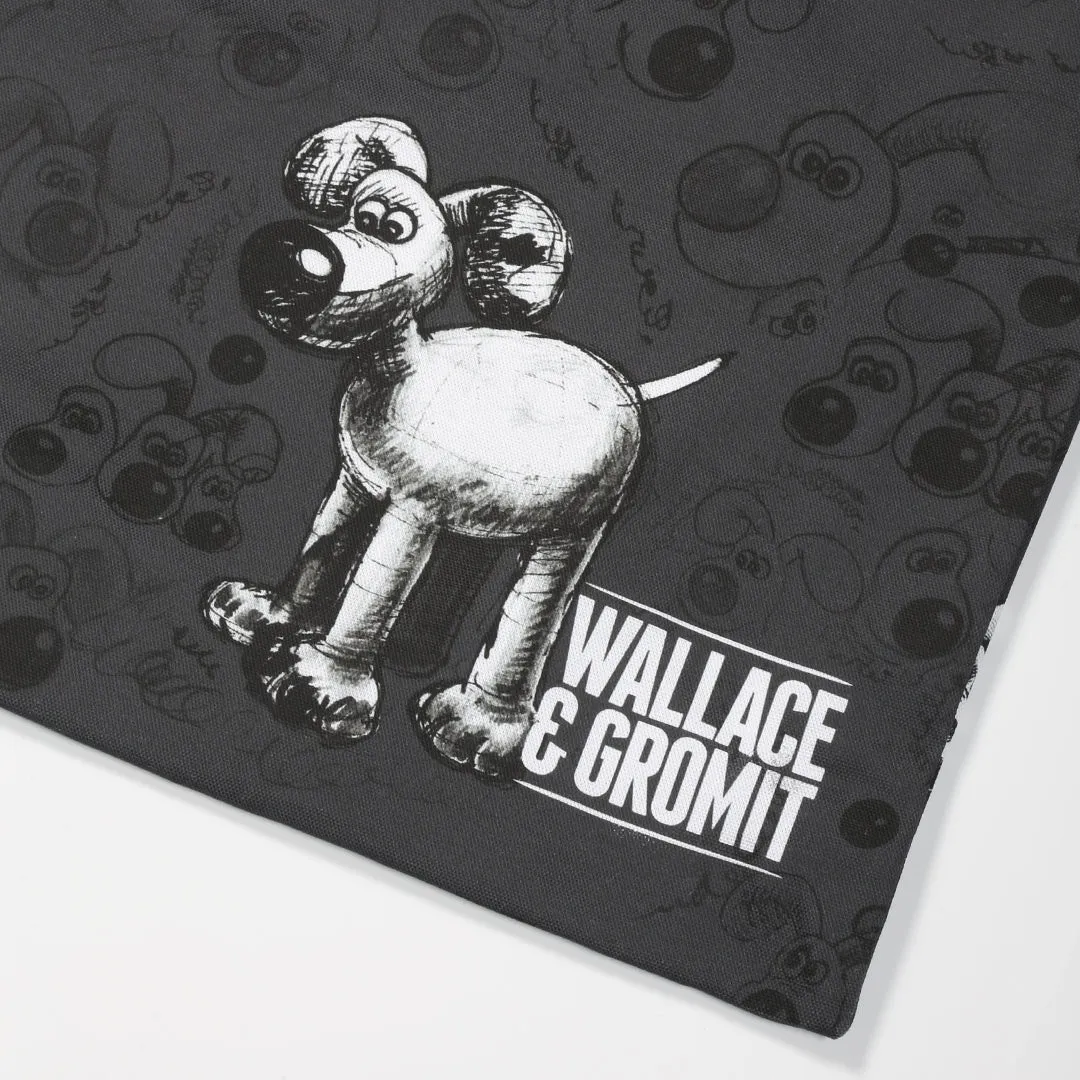 Gromit Grey Sketch Tote Bag