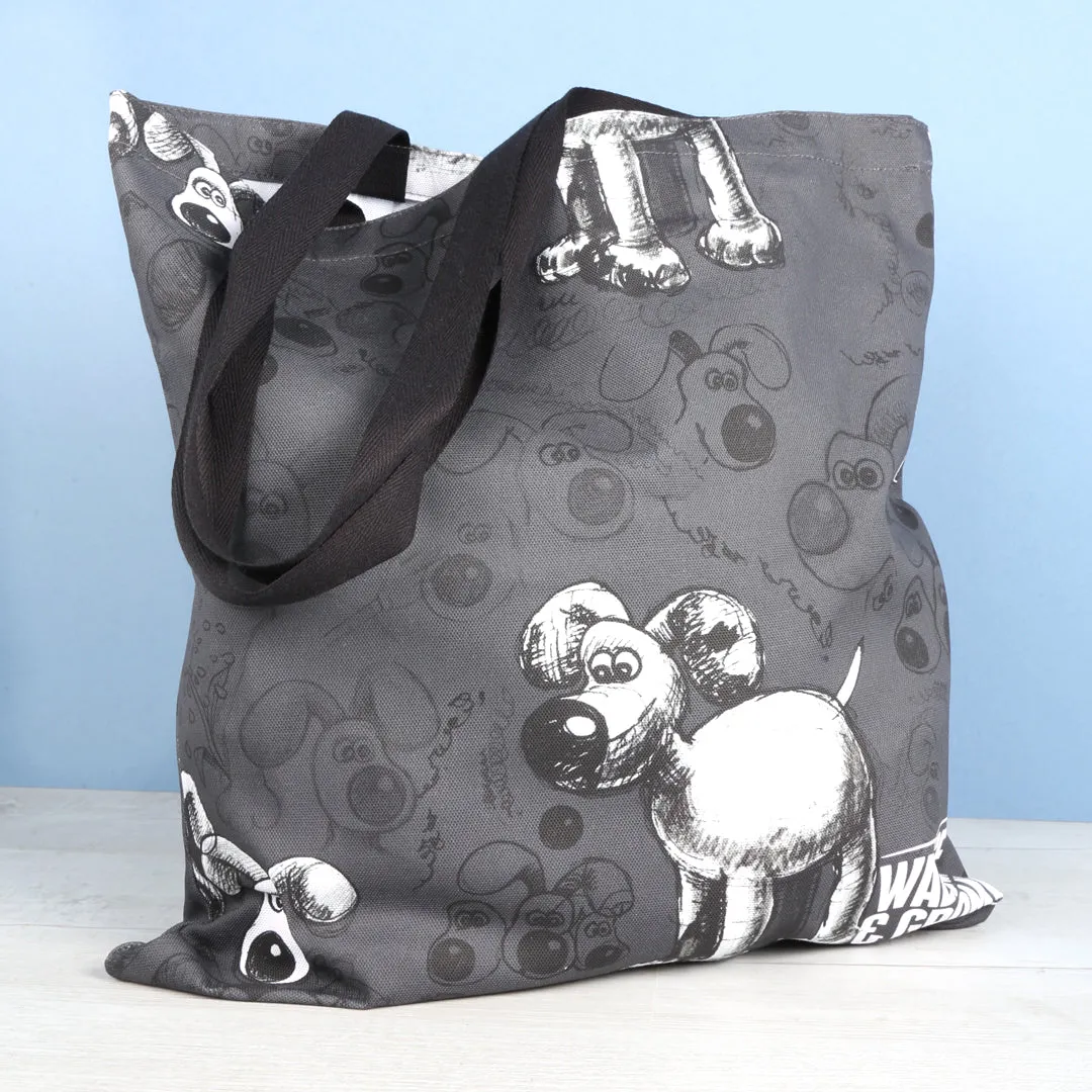 Gromit Grey Sketch Tote Bag