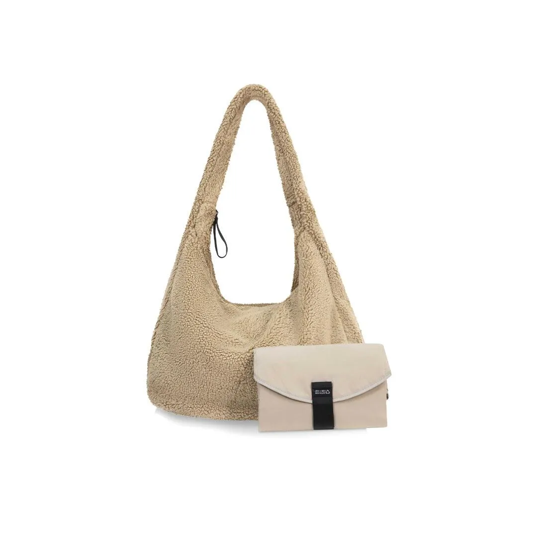 JEM   BEA Teddy XL Changing Bag  - Fawn