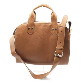 Johan Small Business Bag Cognac