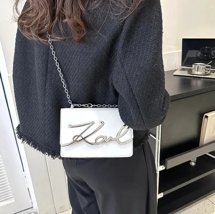 Karl Black casual handbag