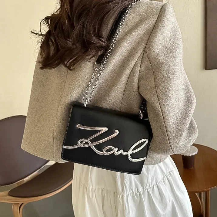 Karl Black casual handbag