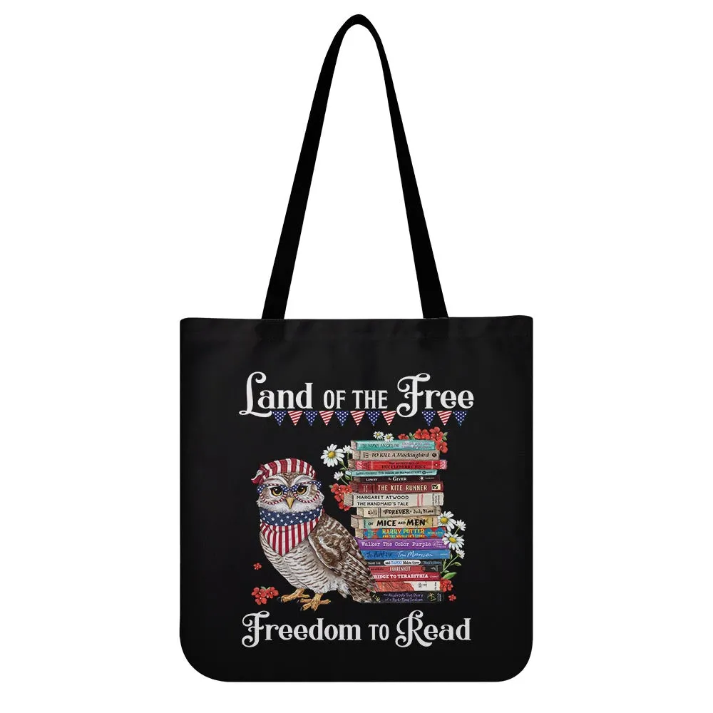 Land Of The Free Book Lovers Gift TBF532