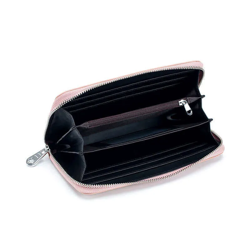 Leather RFID Purse | Long Wallet