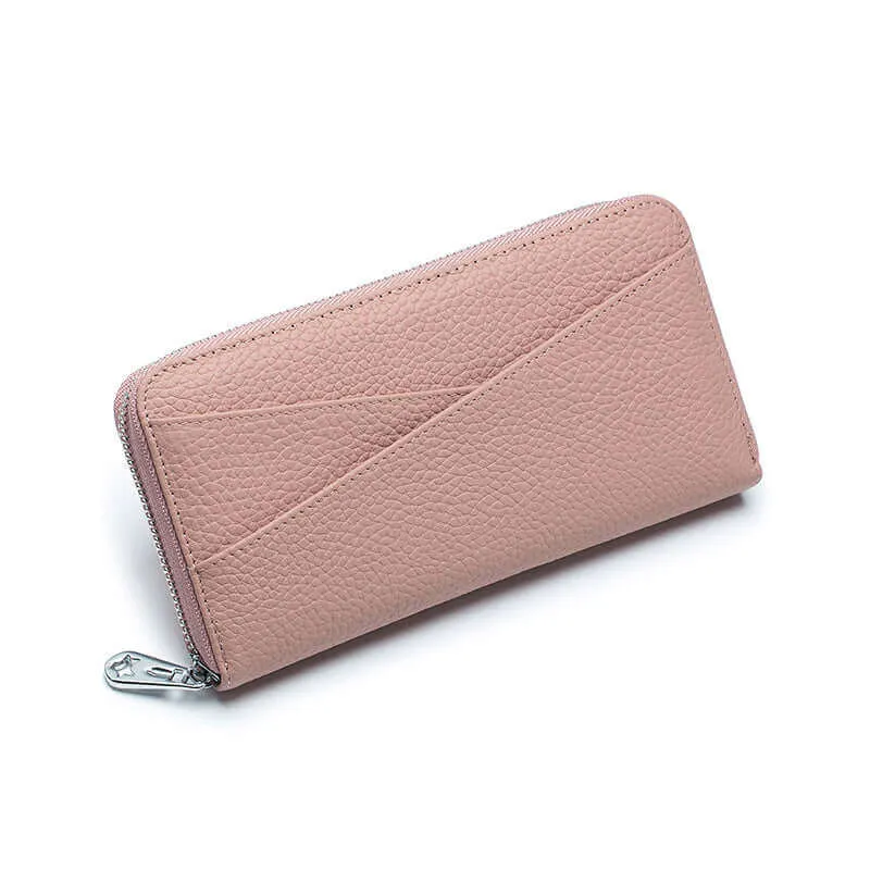 Leather RFID Purse | Long Wallet