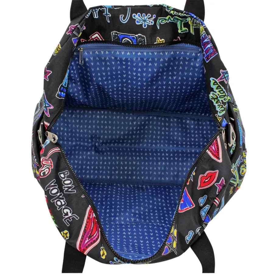 Love Scribble Round Tripper Duffel